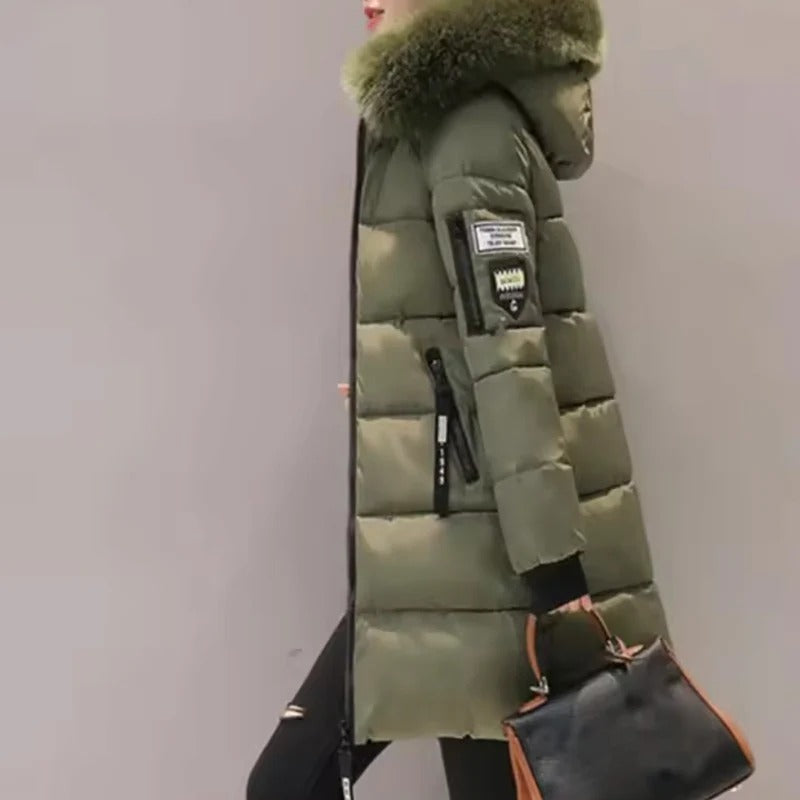 Stylische Stepp-Winterjacke – Modernes Design mit Kapuze und Reißverschluss