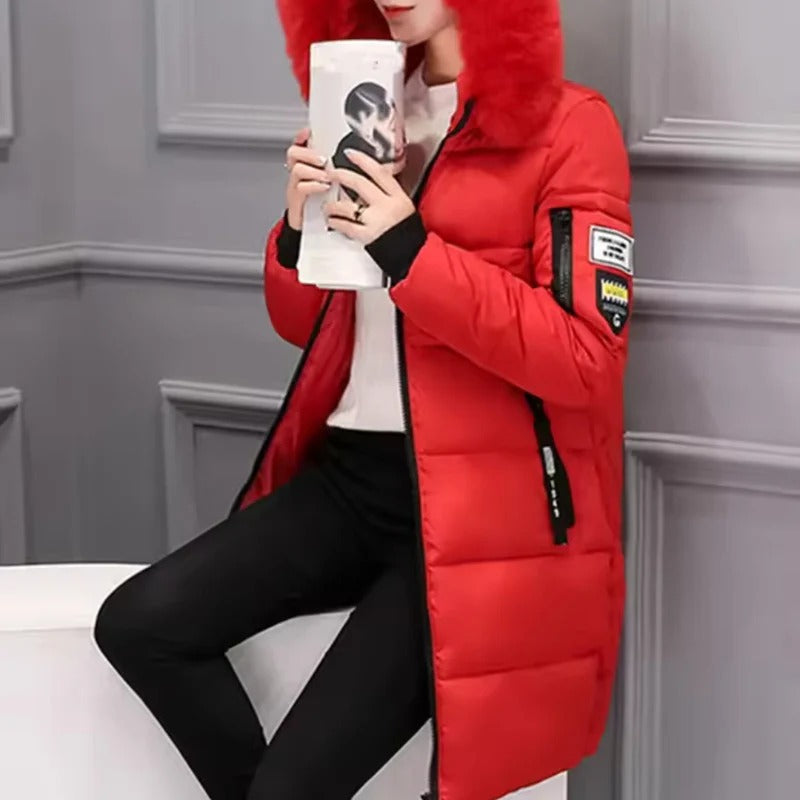 Stylische Stepp-Winterjacke – Modernes Design mit Kapuze und Reißverschluss