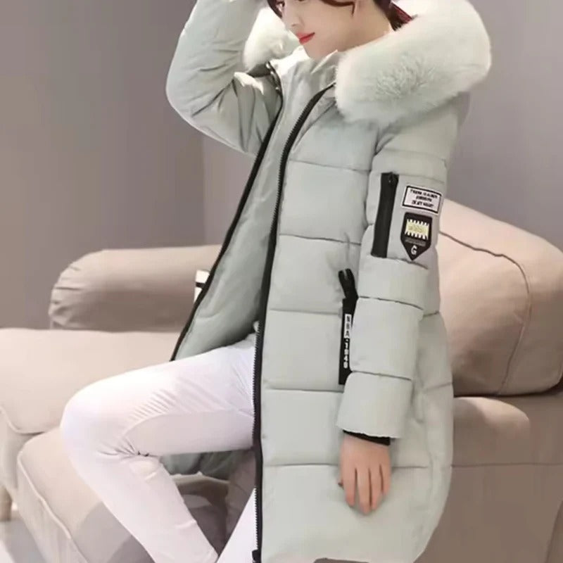 Stylische Stepp-Winterjacke – Modernes Design mit Kapuze und Reißverschluss