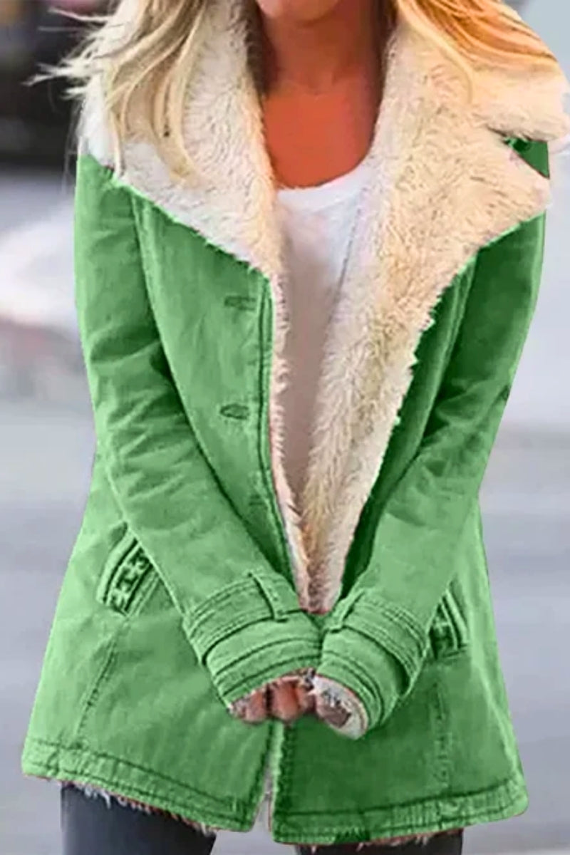 Thermischer Wintermantel für Damen – Wasserdicht und bequem