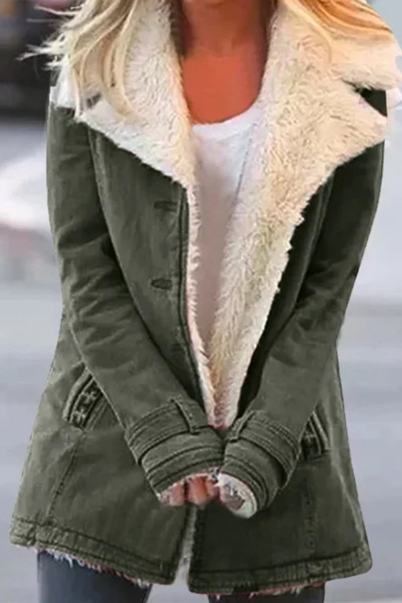 Thermischer Wintermantel für Damen – Wasserdicht und bequem