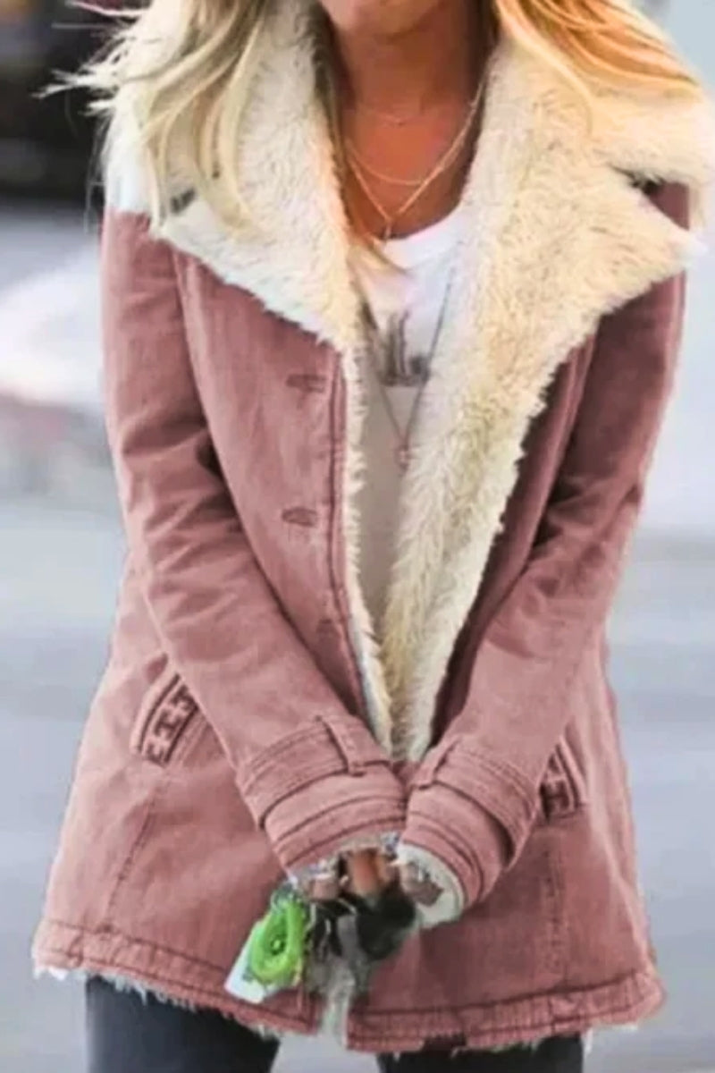 Thermischer Wintermantel für Damen – Wasserdicht und bequem