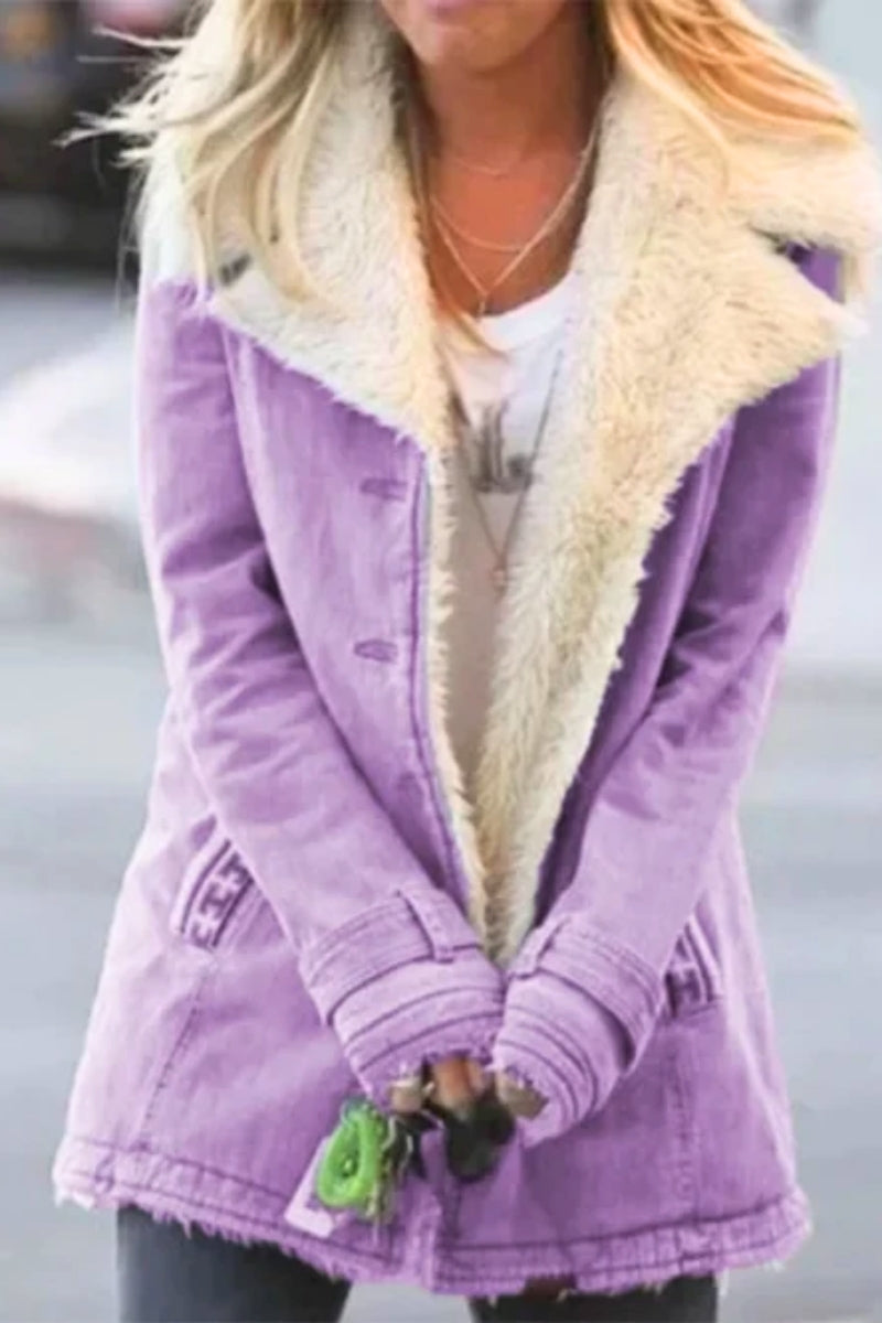 Thermischer Wintermantel für Damen – Wasserdicht und bequem