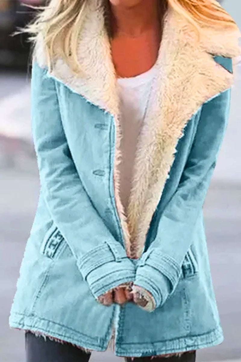 Thermischer Wintermantel für Damen – Wasserdicht und bequem