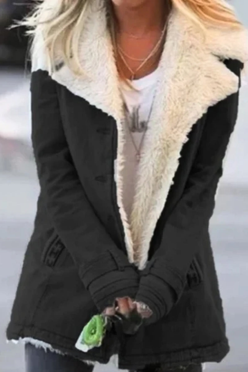 Thermischer Wintermantel für Damen – Wasserdicht und bequem