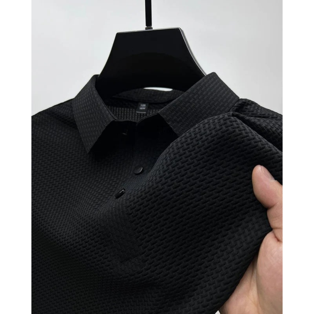 Timon | Herren Poloshirt Mit Struktur Für Alltag
