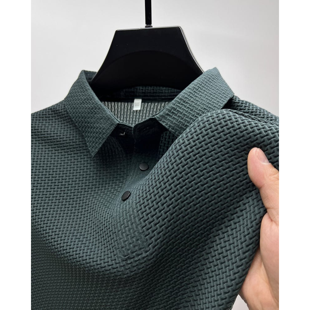 Timon | Herren Poloshirt Mit Struktur Für Alltag
