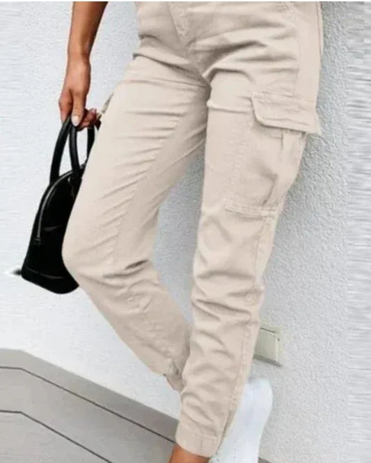 Trendige Damen-Cargohosen – mit hohem Bund und vielseitigem Stil