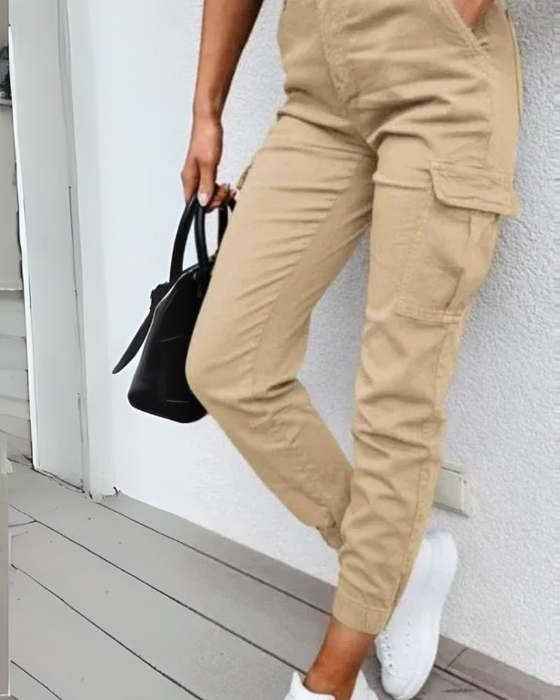 Trendige Damen-Cargohosen – mit hohem Bund und vielseitigem Stil
