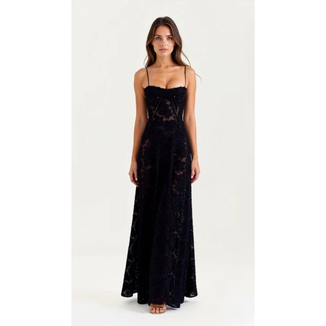 Ute | Damen Maxi Kleid Mit Bustier Für Hochzeit