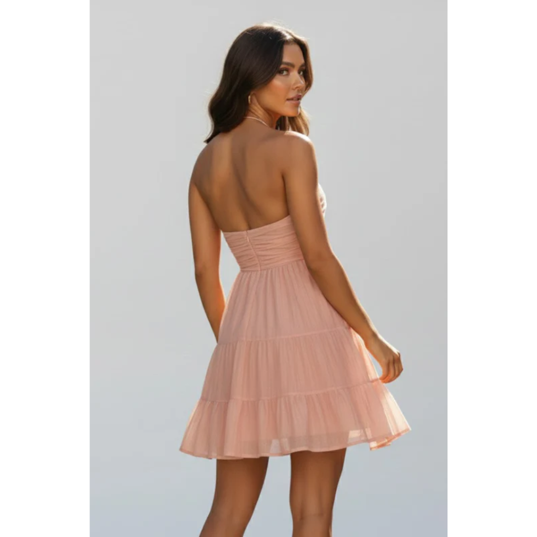 Velora | Damen Kleid Mini Party