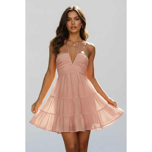 Velora | Damen Kleid Mini Party
