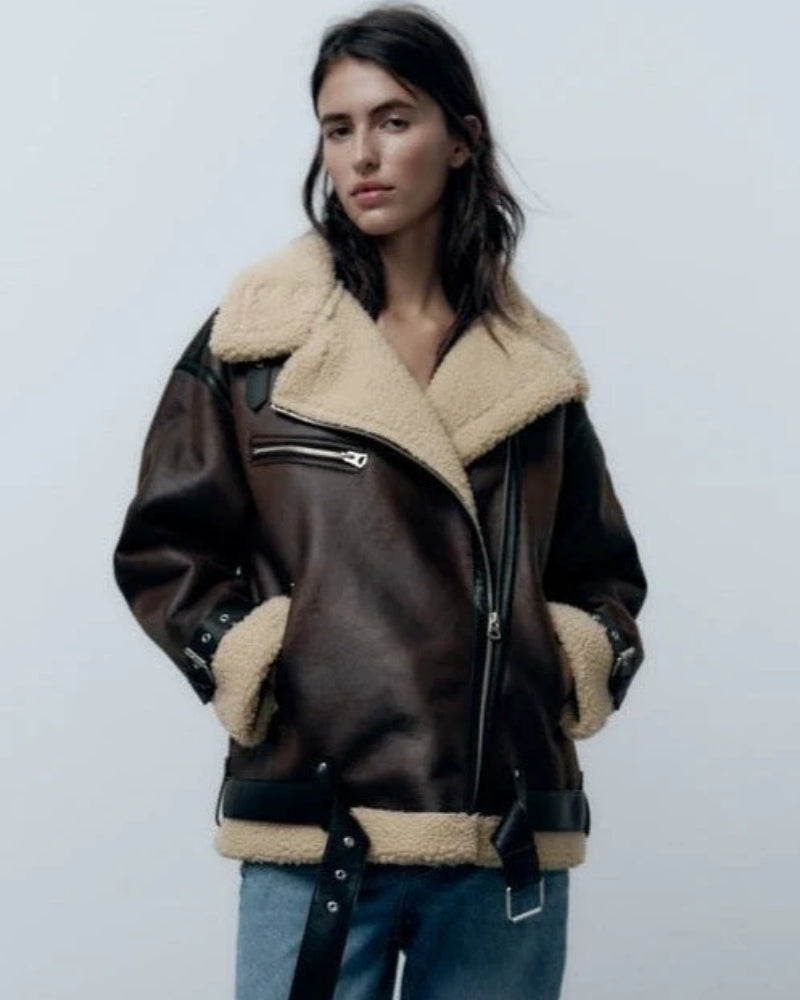 Wasserabweisende Winterjacke - Komfortabler Revers mit Isolierung