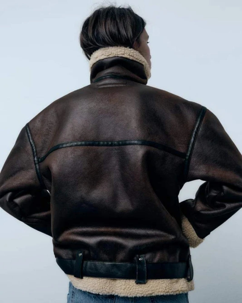 Wasserabweisende Winterjacke - Komfortabler Revers mit Isolierung