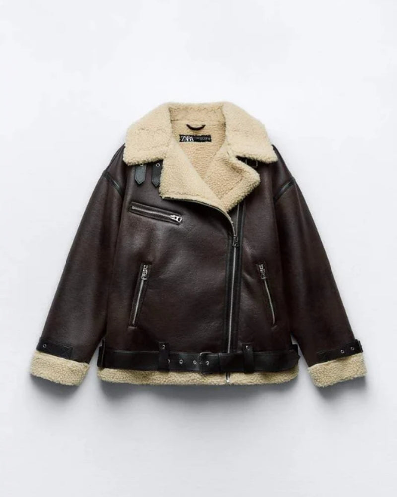 Wasserabweisende Winterjacke - Komfortabler Revers mit Isolierung