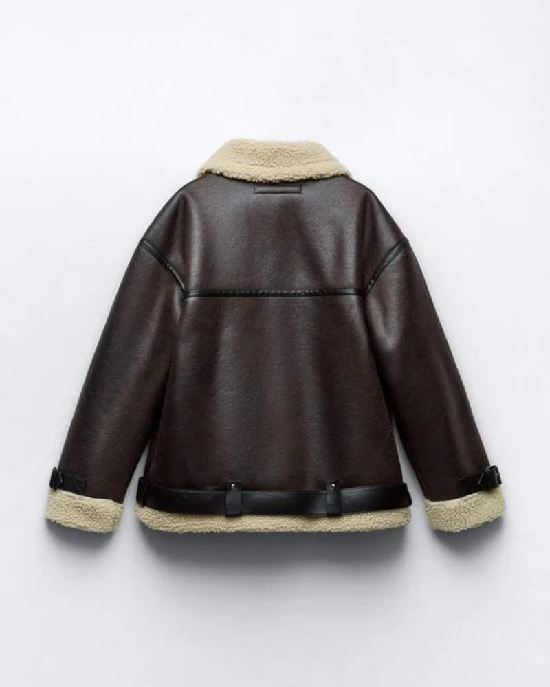 Wasserabweisende Winterjacke - Komfortabler Revers mit Isolierung