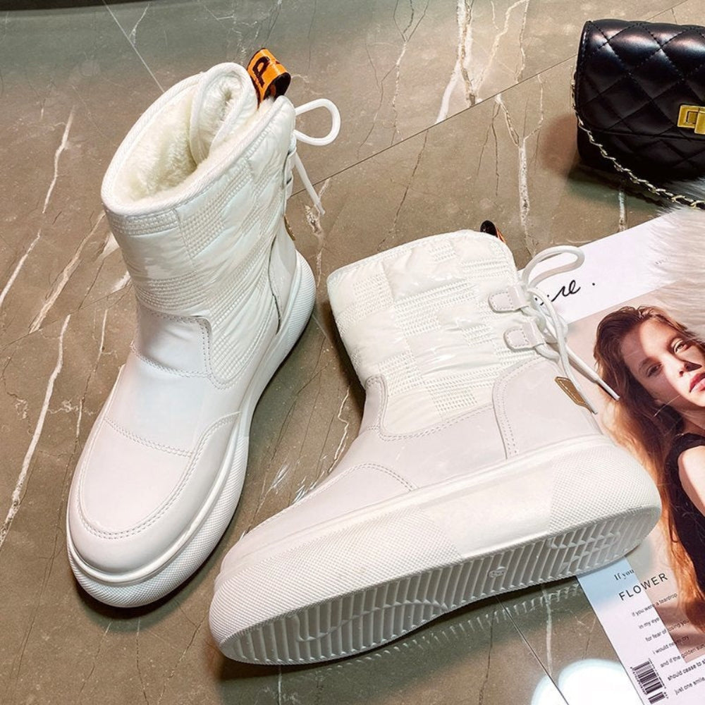 Wasserdichte Damenstiefel - Warmer, rutschfester Stil