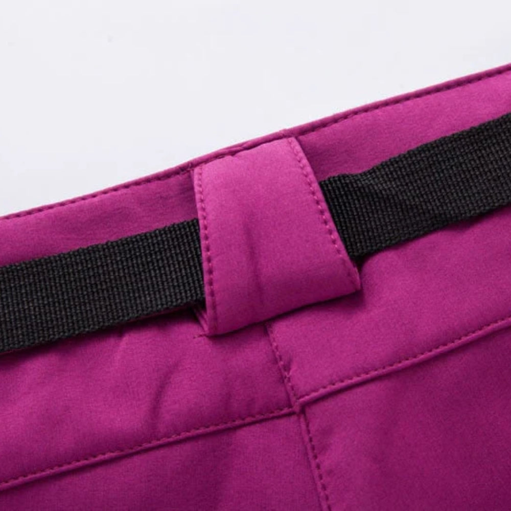 Wasserdichte Outdoor-Hose - Damen-Wanderhose mit mehreren Taschen