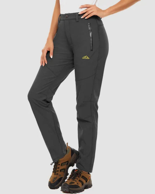 Wasserdichte Hose für Frauen – mit Fleece gefütterte Hose für den Winter
