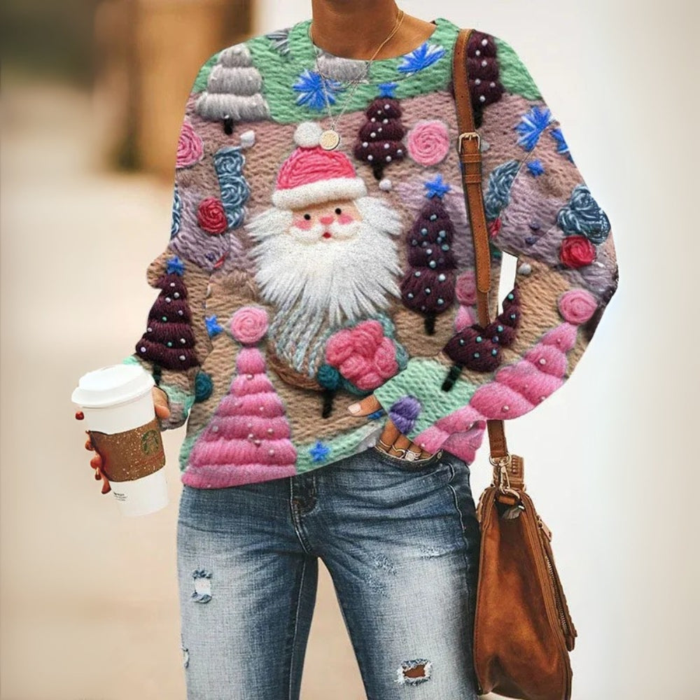 Weihnachtspullover für Damen – Festlicher Winterpullover für die Weihnachtszeit