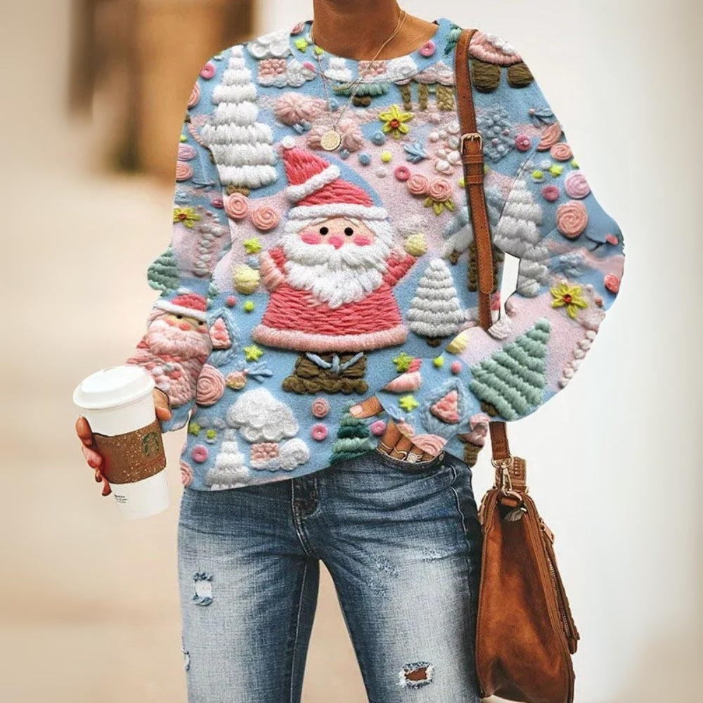 Weihnachtspullover für Damen – Festlicher Winterpullover für die Weihnachtszeit