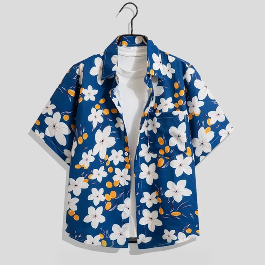 Wilko | Herren Hemd Mit Blumenmuster Für Alltag
