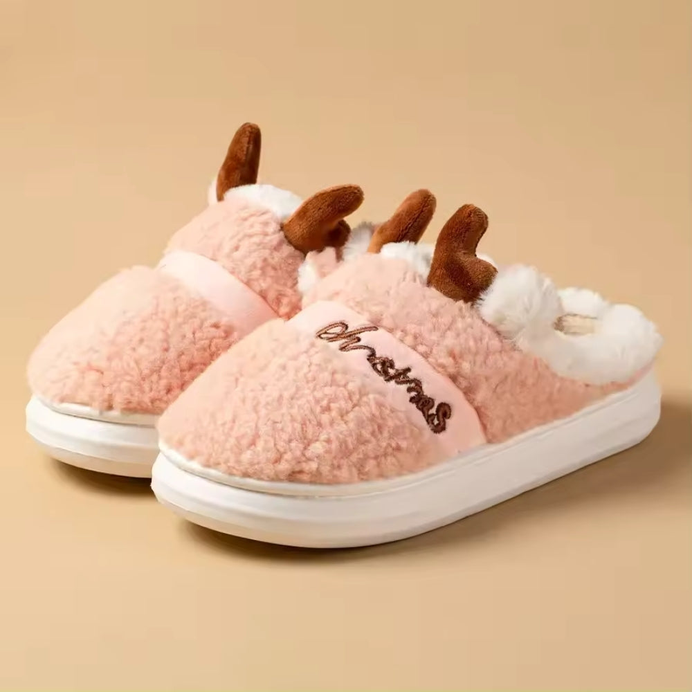 Winter Hausschuhe - Kuschelige Weihnachts-Slipper in verschiedenen Farben