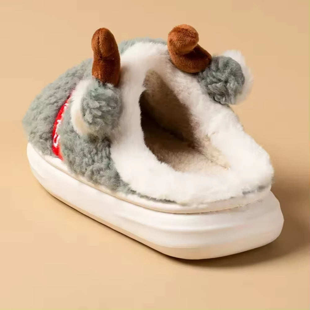 Winter Hausschuhe - Kuschelige Weihnachts-Slipper in verschiedenen Farben