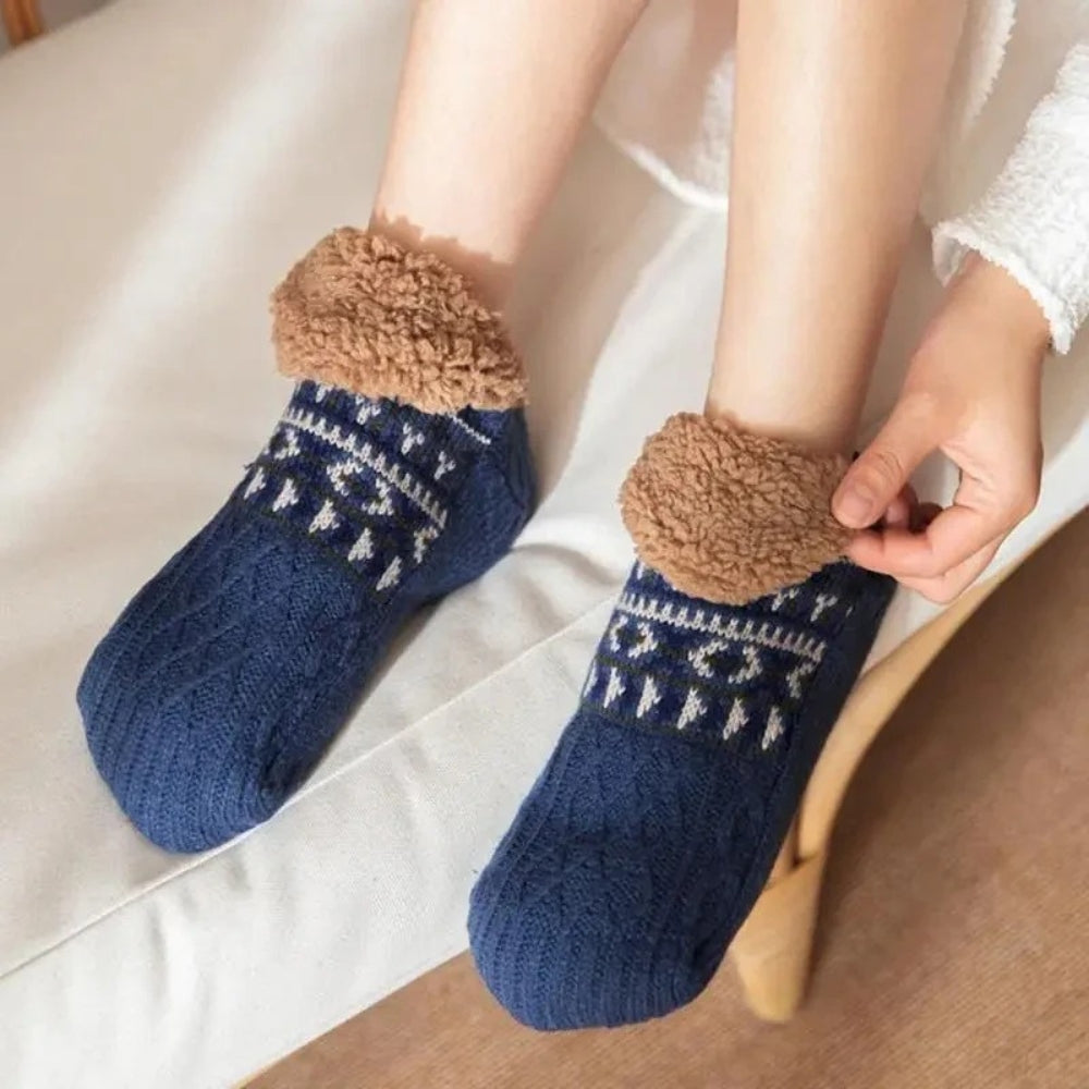 Winter Socken – Rutschfeste Haussocken mit weichem Material für gemütliche Tage