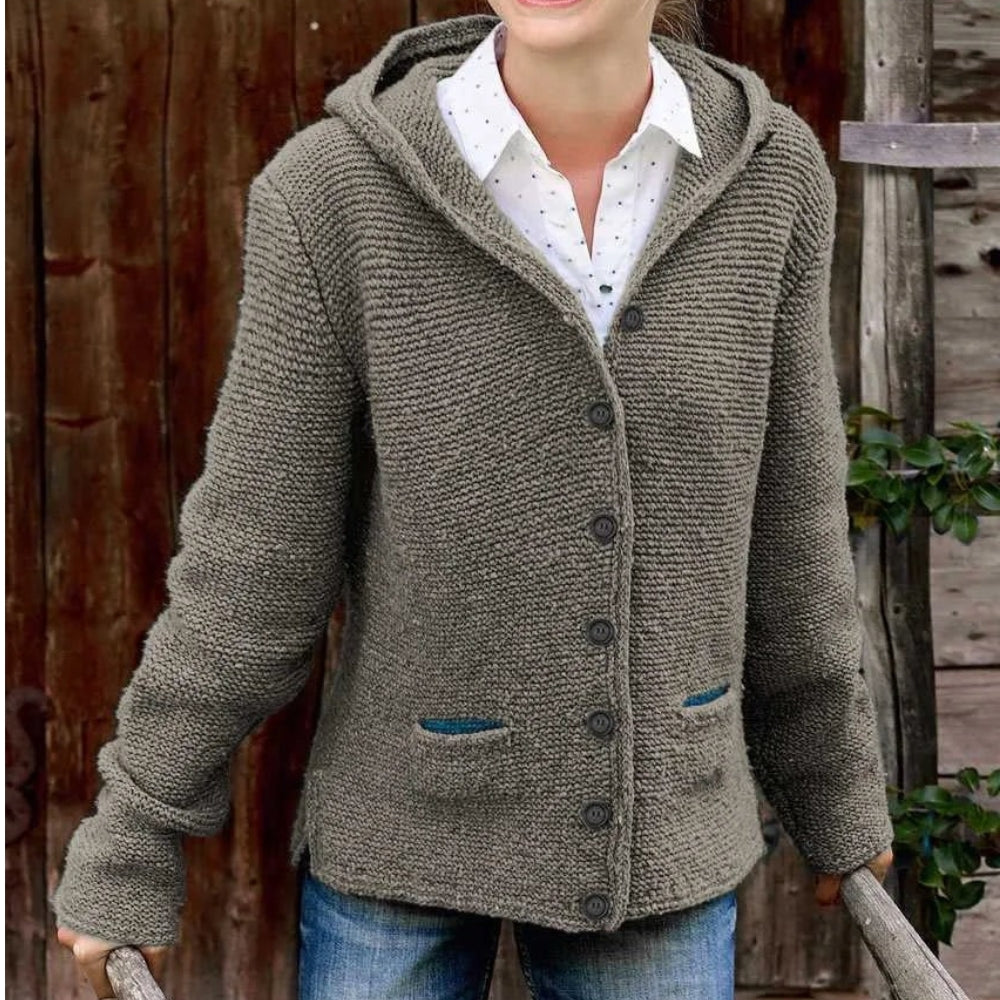 Winter-Strickjacke für Frauen - funktionelle Oberbekleidung für kalte Tage