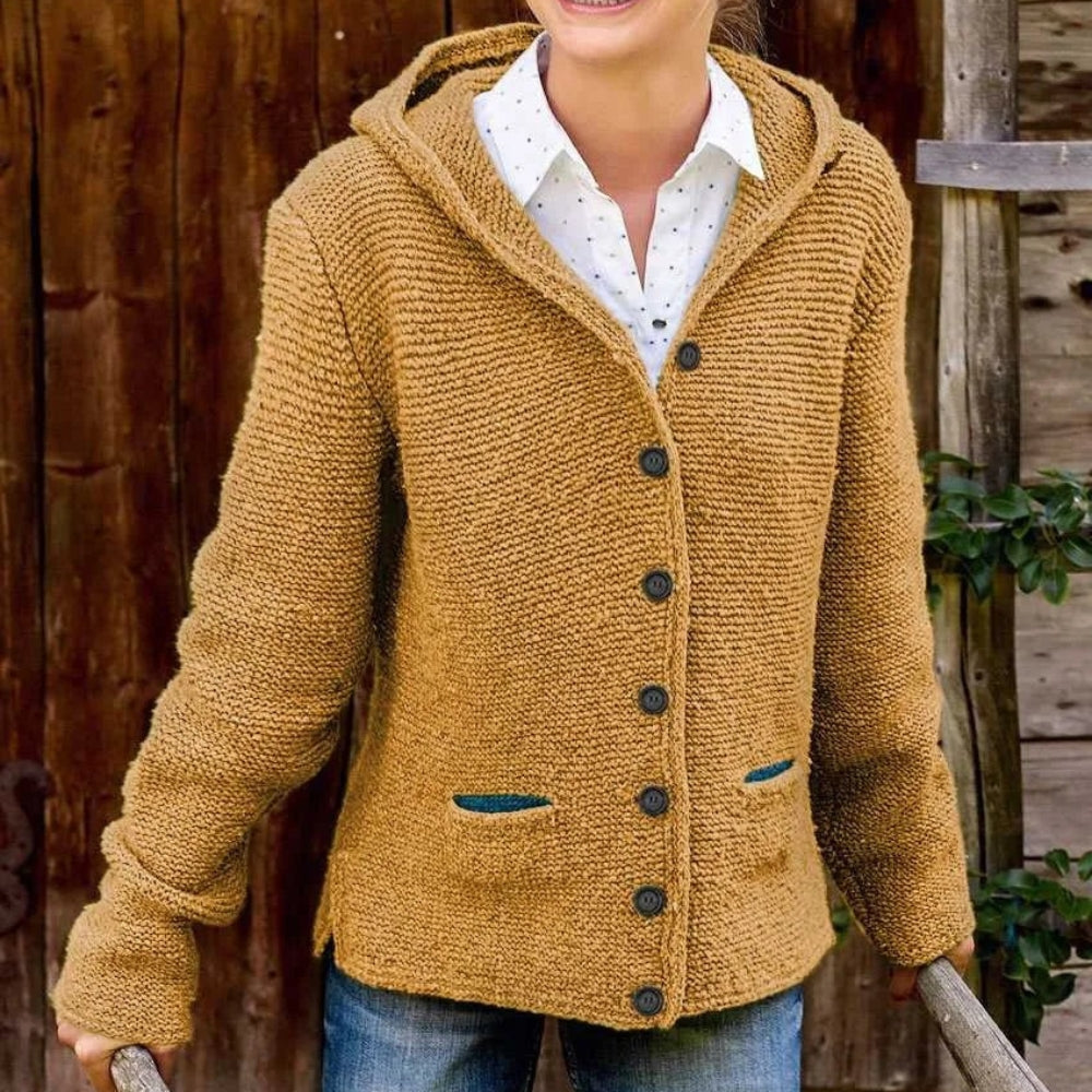 Winter-Strickjacke für Frauen - funktionelle Oberbekleidung für kalte Tage