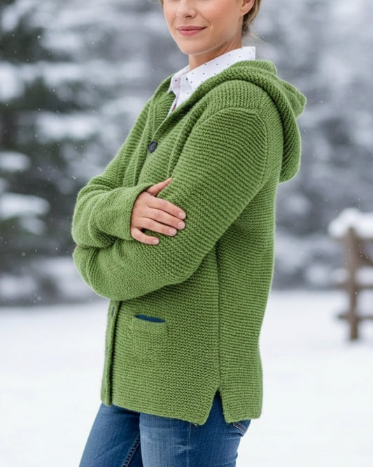 Winter-Strickjacke für Frauen - funktionelle Oberbekleidung für kalte Tage