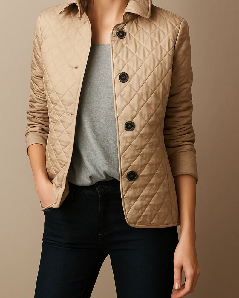 Winterjacke Damen – Gesteppter Stil für Alltag, Herbst und Winter