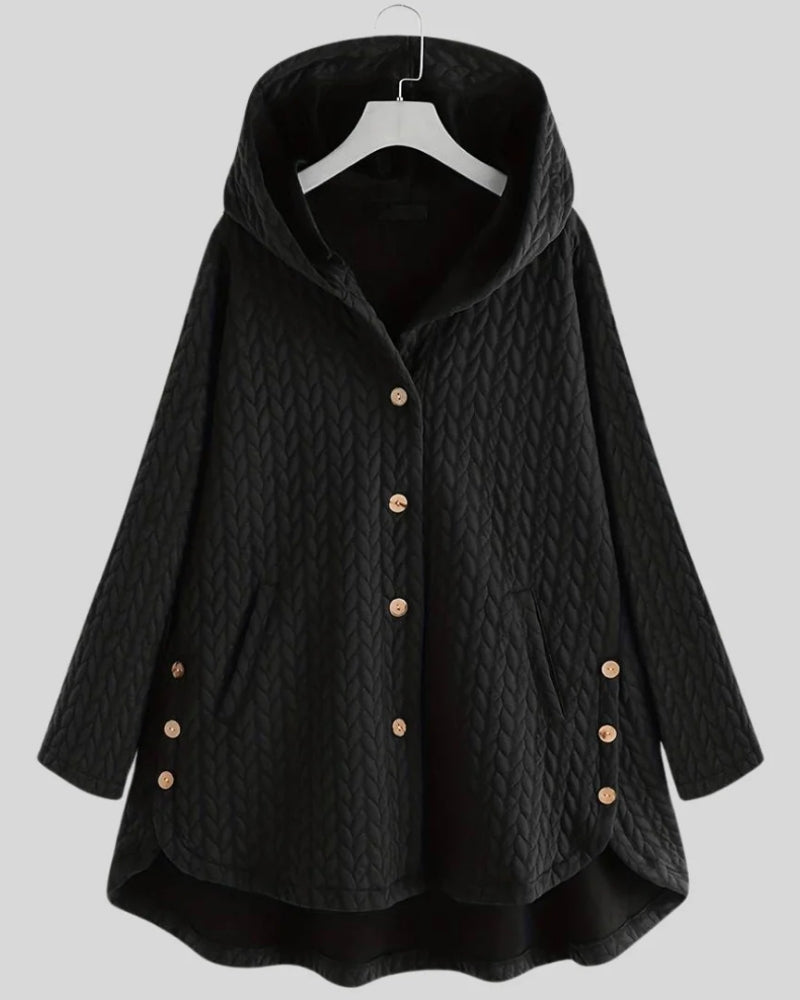 Winterjacke Damen mit Kapuze – Gesteppter Stil für kalte Tage