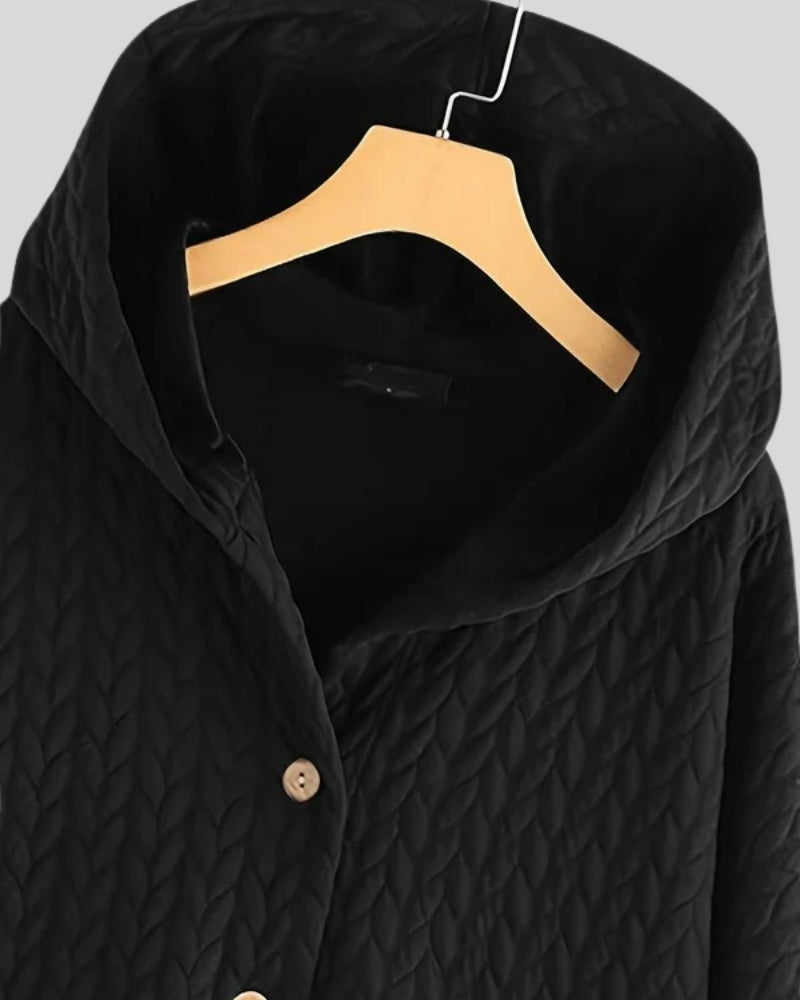 Winterjacke Damen mit Kapuze – Gesteppter Stil für kalte Tage