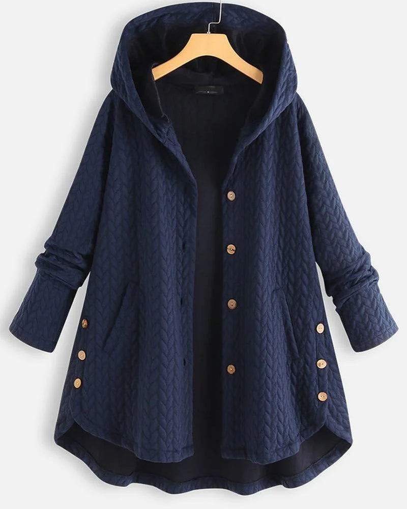 Winterjacke Damen mit Kapuze – Gesteppter Stil für kalte Tage