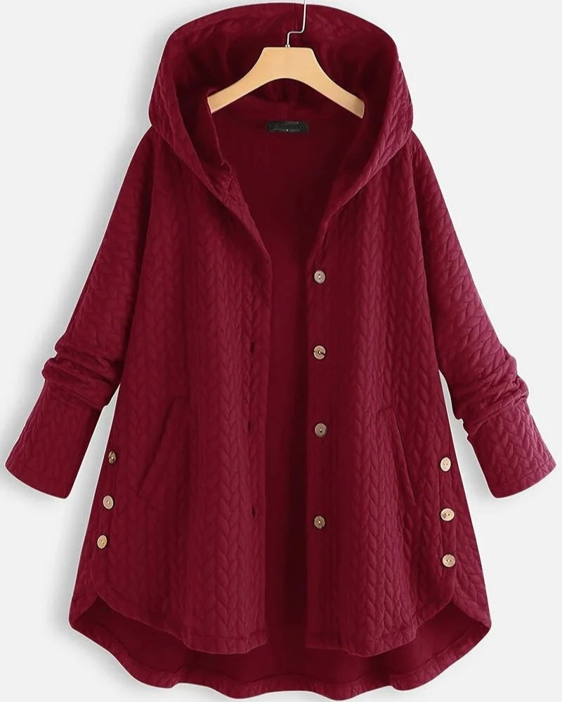 Winterjacke Damen mit Kapuze – Gesteppter Stil für kalte Tage