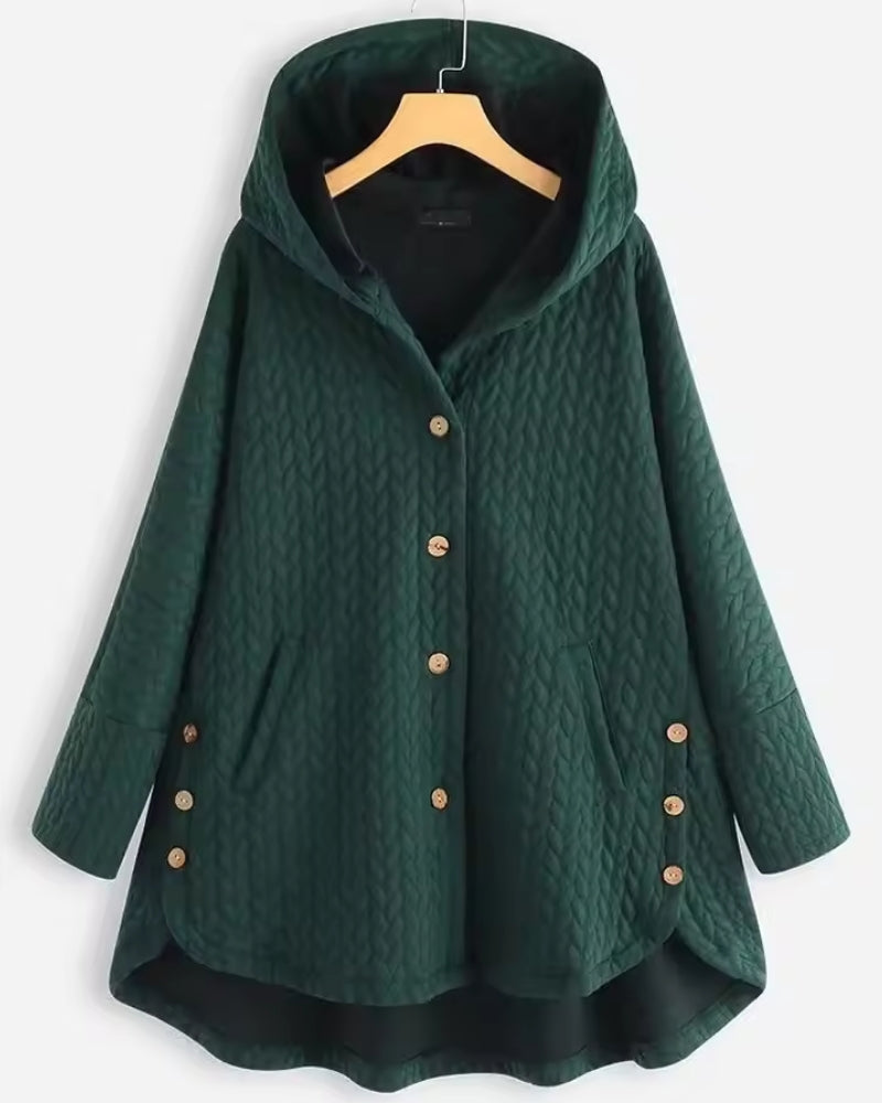 Winterjacke Damen mit Kapuze – Gesteppter Stil für kalte Tage