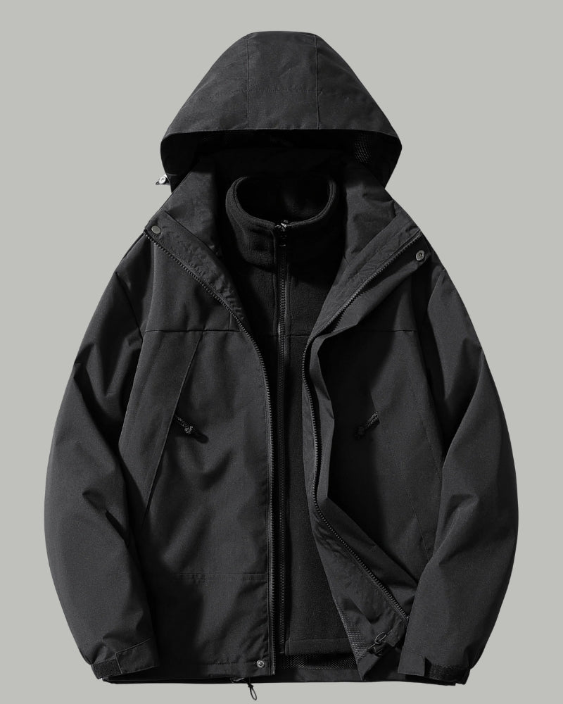 Winterjacke Damen – Mit Kapuze und Innenfutter aus Fleece-Stoff