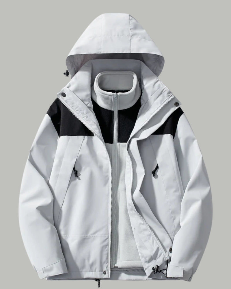 Winterjacke Damen – Mit Kapuze und Innenfutter aus Fleece-Stoff