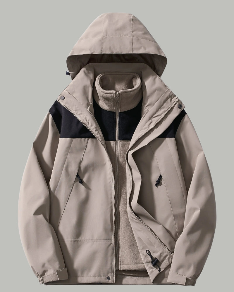 Winterjacke Damen – Mit Kapuze und Innenfutter aus Fleece-Stoff