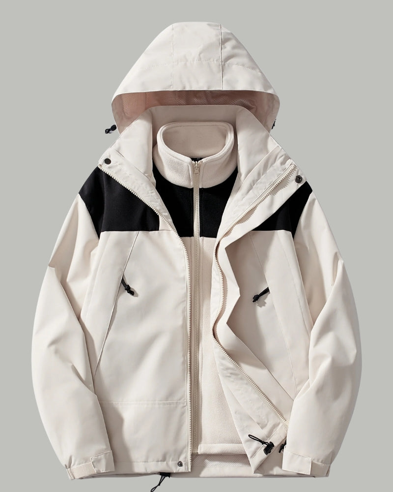 Winterjacke Damen – Mit Kapuze und Innenfutter aus Fleece-Stoff