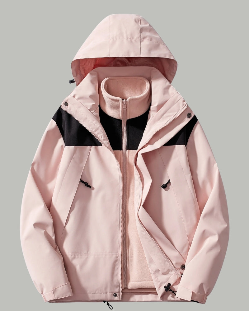 Winterjacke Damen – Mit Kapuze und Innenfutter aus Fleece-Stoff