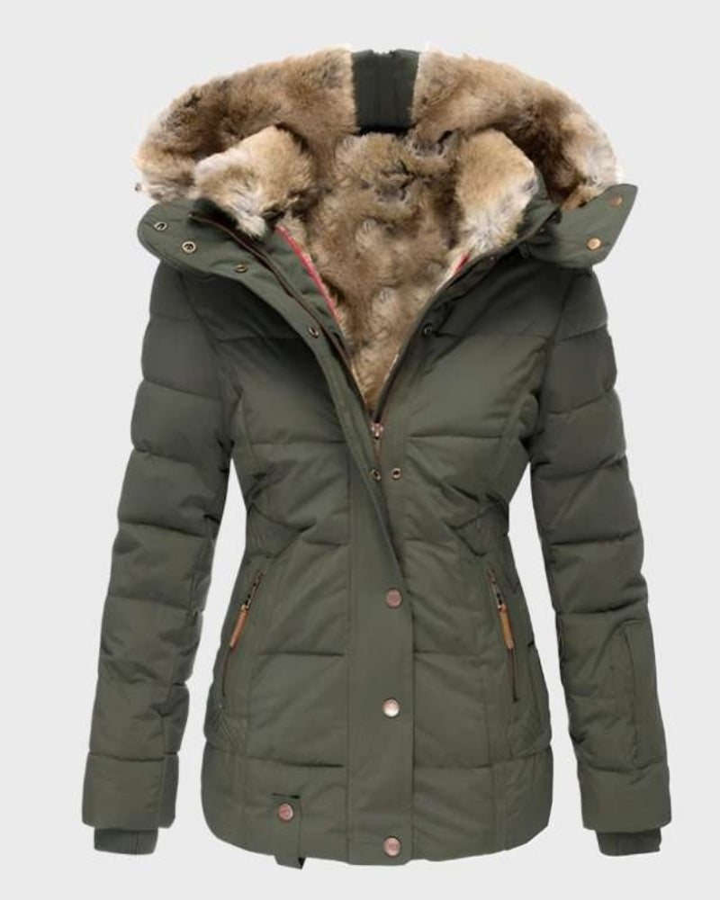 Winterjacke Damen – Wasserabweisende Jacke mit Slim Fit für kalte Tage