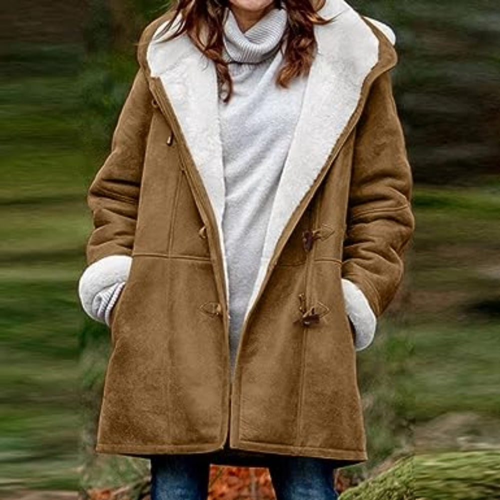 Winterjacke Damen - Wasserdichter Outdoor-Mantel für kaltes Wetter