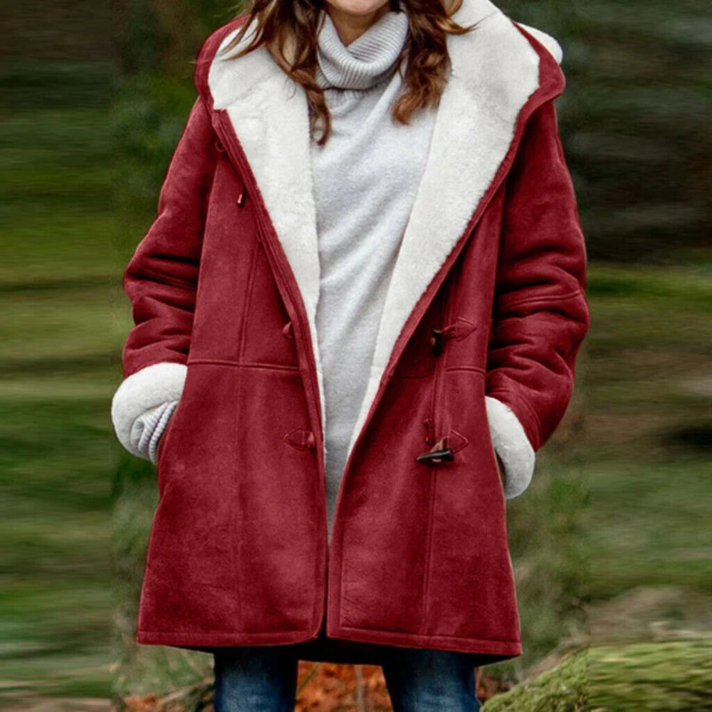 Winterjacke Damen - Wasserdichter Outdoor-Mantel für kaltes Wetter