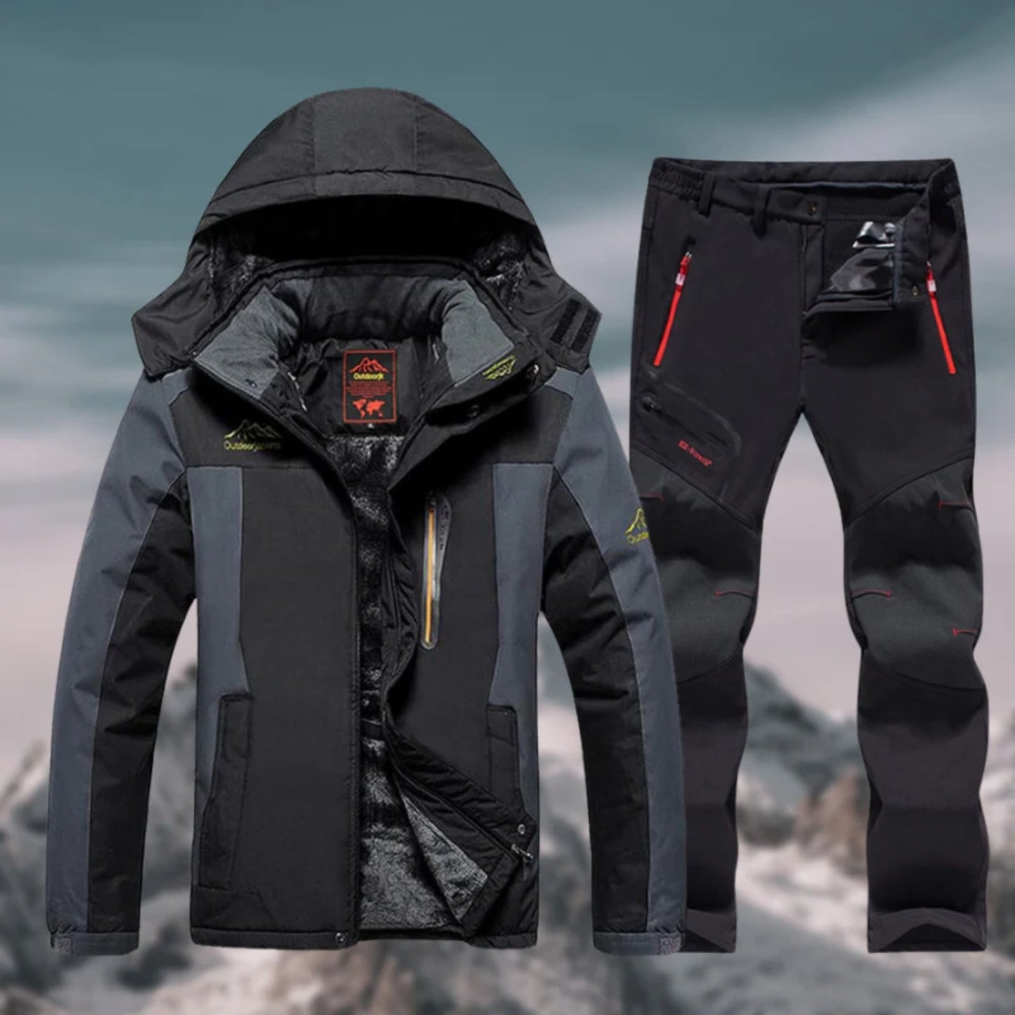 Winterset für Trekking & Wandern – Funktionale Jacke und Hose