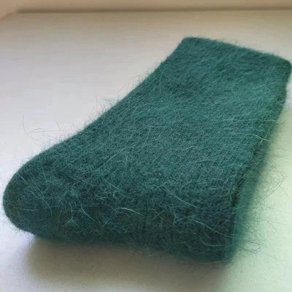 Wintersocken mit festem Muster - Gemütliches, dickes Paar für kaltes Wetter