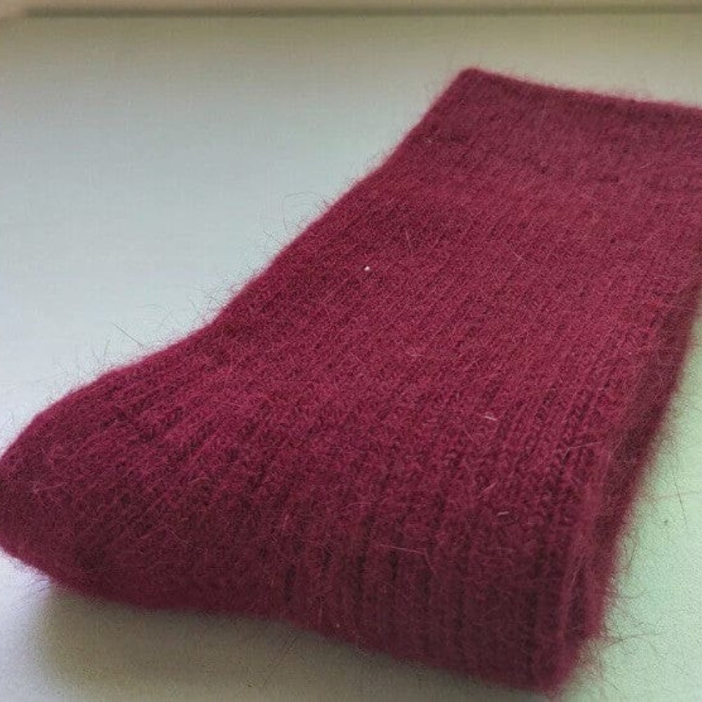 Wintersocken mit festem Muster - Gemütliches, dickes Paar für kaltes Wetter