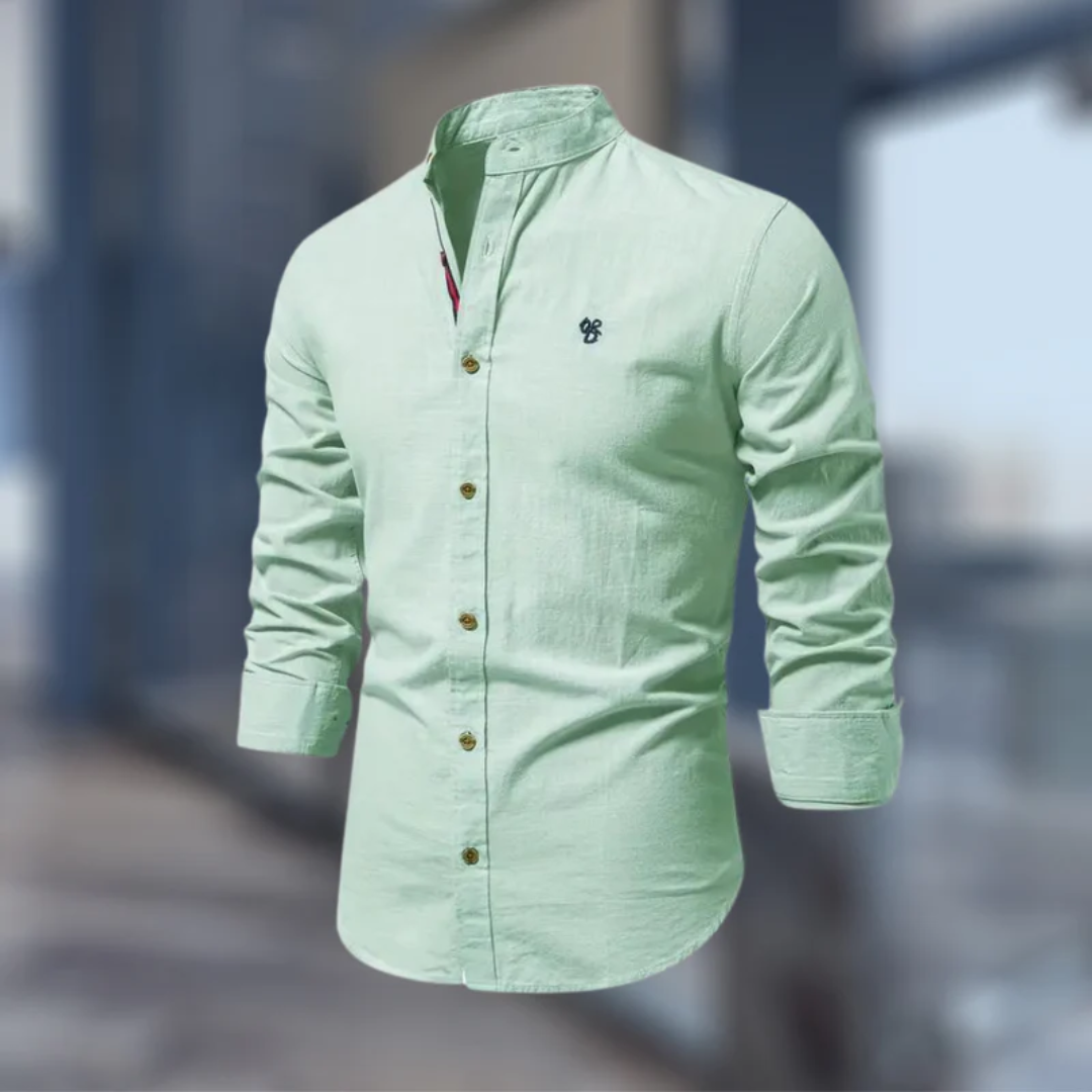 Wolfgang | Herren Langarm Poloshirt